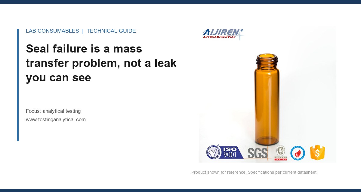 <Seal failure is a mass transfer problem, not a leak you can see